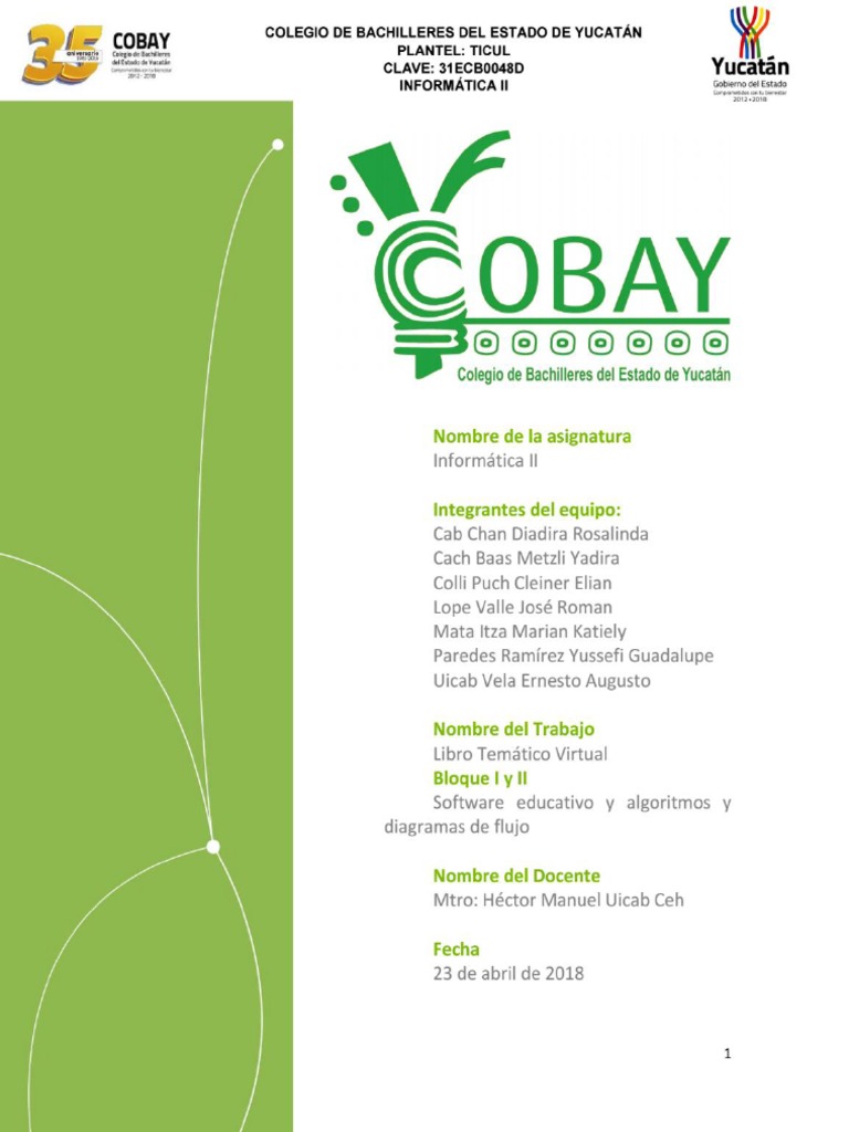 LIBRO VIRTUAL DE INFORMATICA Ii. | PDF