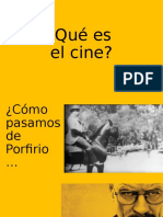 Qué es el cine