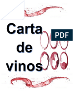 Carta de Vinos Jheyson Huanca