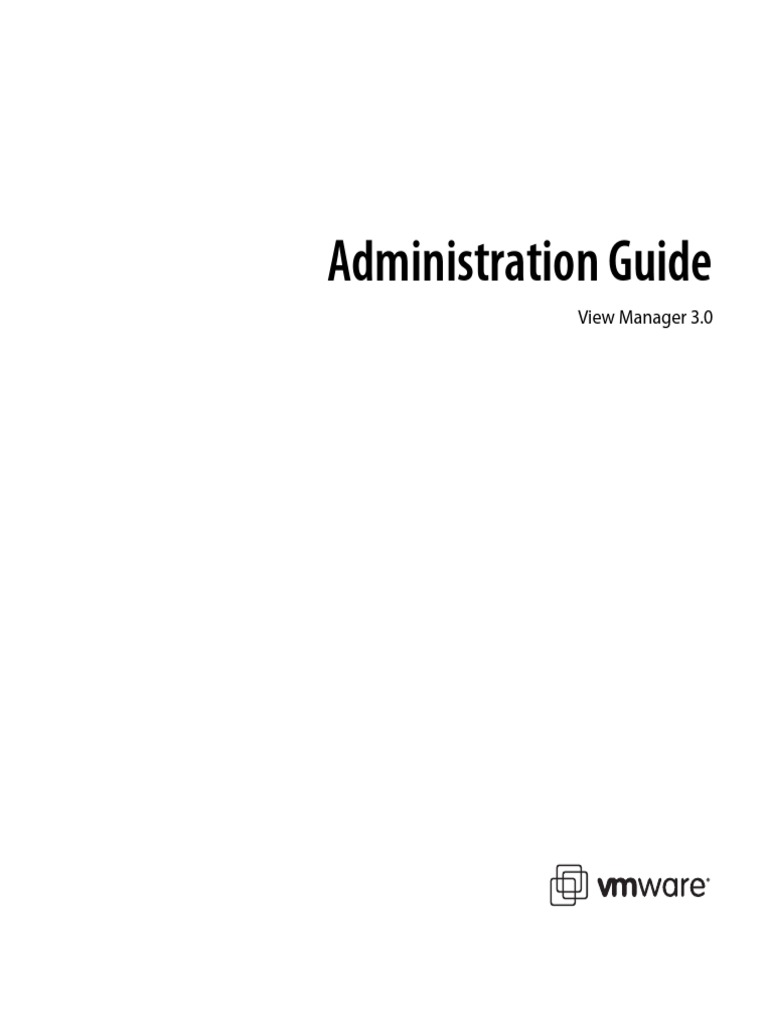 Viewmanager3 Admin Guide | PDF | Active Directory | Remote Desktop Services