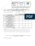 AutoEvaluación Bimestral Prestador Servicio Social ITV