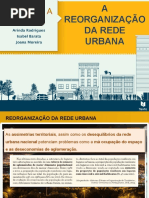 A reorganização da rede urbana