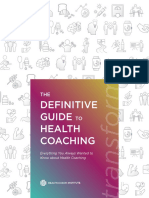 The Definitive Guide To Health Coaching