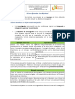 Redacción de Objetivos PDF