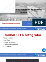 1.UNIDAD 1 - La Ortografía CETEMIN Lima