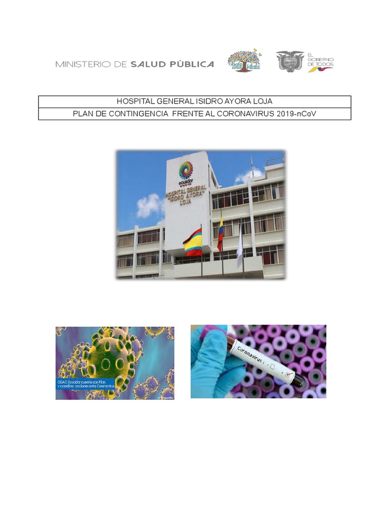 Plan de Contingencia COVID-19 | PDF | Hospital | Ciencias de la Salud