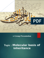 Molecular Basis of Inheritance New