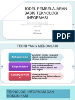 Desain Model Pembelajaran Berbasis Teknologi Informasi