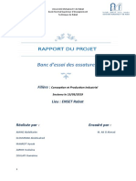 Rapport Du Projet Banc D'essai 2