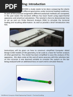 Guide For Finite Element Modeling