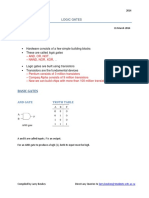 WORKSHEET 5LOGIC GATES