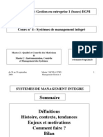 4. Système de management intégré QSE