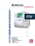 abxPENTRA60 User Manual