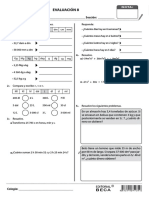 Evaluacion 6to Grado U8