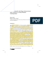 As Transformações Das Regras Internacionais Sobre Violência Na Ordem Mundial Contemporânea