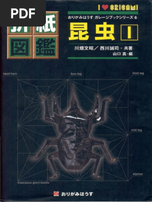 折紙図鑑 昆虫 II おりがみはうす - 折紙図鑑 昆虫・2