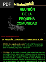 Reunión de La Pequeña Comunidad