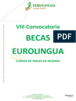 Convocatoria Becas Eurolingua PDF