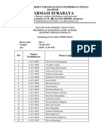 Daftar Nama Seleksi Ujian Tulis - SPMB-PTKES 2019 PDF