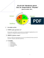 PLAN DE TRABAJO Pléyades