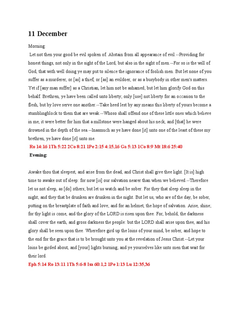 11 December | PDF