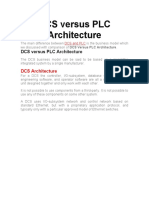 DCS Versus PLC Architecture