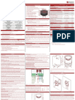 Controlador diferencial de temperatura TDA - Manual de instruções