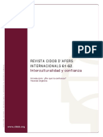 Interculturalidad y Confianza PDF