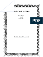 The Dawah To Islam - Sheikh Ahmad Mahmoud - 3187 PDF