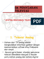 SYSTEM PENYIARAN TELEVISI ANALOG