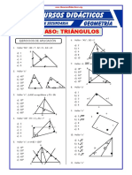 Problemas de Los Triangulos para Tercero de Secundaria