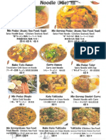 Warung Chili Menu