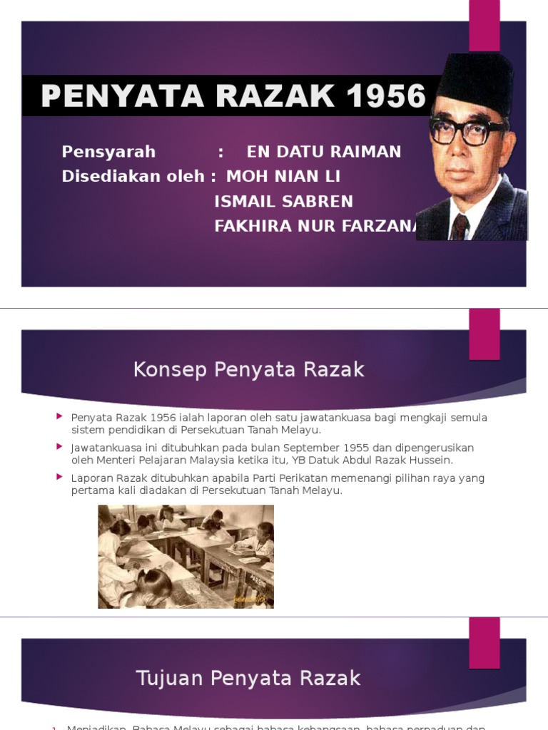 Pelajaran 1956 jawatankuasa penyata Laporan Rahman