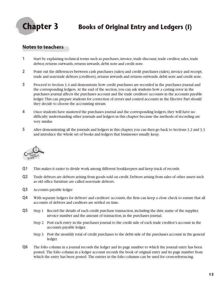 Understanding Purchases and Ledgers | PDF | Debits And Credits | Invoice