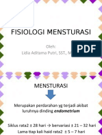 Fisiologi Mensturasi