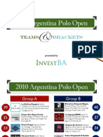 117th Argentina Polo Open Championship - Final Bracket