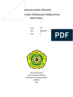 Kimia Organik Bioproses Pembuatan Bioetanol