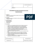 9.- Procedimiento de parada de fajas transportadoras