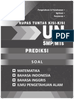 Soal Prediksi Kupas Tuntas SKL SMP Bahan CD