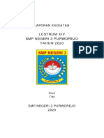 Laporan Lustrum Xiv SMPN 3 Purworejo