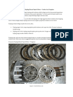 Komponen Kopling Manual Sepeda Motor