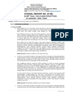 Taal Volcano Eruption Situational Report 44