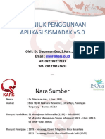 SISMADAK v5.0 PDF