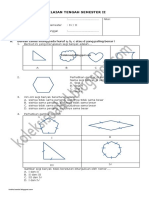 Penilaian Tengah Semester 2 Matematika Kelas 4 PDF