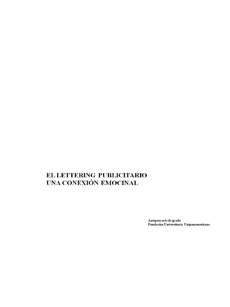 Lettering en Publicidad: Conexión Emocional | PDF | Publicidad | Marca