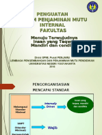 Penguatan Spmi Fakultas 2016 Uny