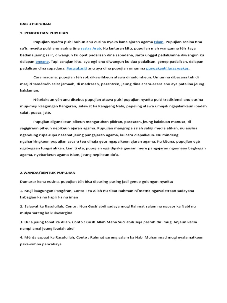 Bab 3 Pupujian Pdf