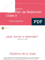 CLASE N°6 DE PLAN DE REDACCIÓN