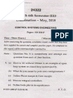 2018-BTECH-6SEMESTER(EE)CONTROL-SYSTEMS-ENGINEERING