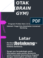 Senam Otak Brain Gym